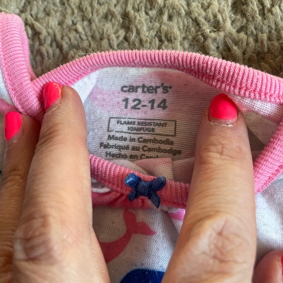 Carters night gowns size 12/14 - Picture 5 of 5